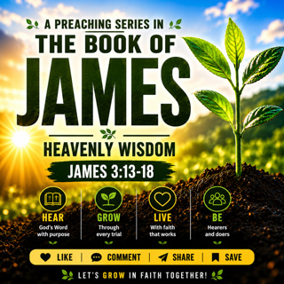 Heavenly Wisdom | James 3:13-18 | Christian Bible Study