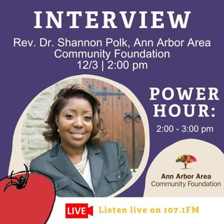 ROCKIN' FOR THE HUNGRY 2025 ~ Dr. Shannon Polk, President & Chief Executive Officer at Ann Arbor Area Community Foundation (AAACF)