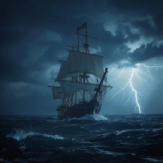 Ship in Stormy Seas - 10 Hours Sleep Sound