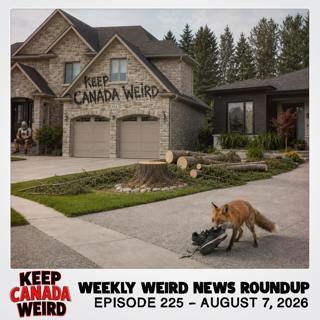KEEP CANADA WEIRD - 228 - 2026/08/28 - Vigilantes, Scammed Arborist / Renaissance Fair, and Foxy Thieves