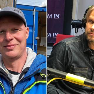 Johnnie och Mattias om det svåra i jobbet: Man går ut i skogen och skriker