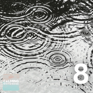 Tranquil Sleep Sounds (8 Hours) | Rain on Water Sound for Sleep and Relaxation