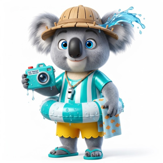 Trouble at Slippery Sam's Splashlands - An Adventure Koala Story