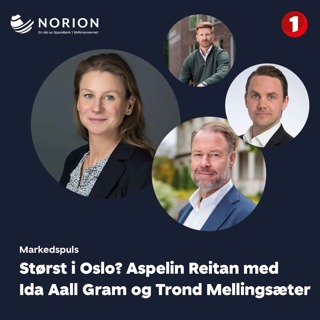 Størst i Oslo? Aspelin Reitan med Ida Aall Gram og Trond Mellingsæter