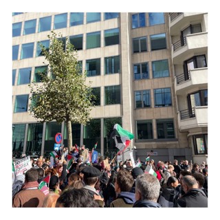 Interview with Omar Jabary Salamanca on Palestine solidarity work in Brussels