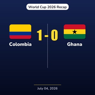 Colombia vs Ghana | World Cup 2026 Recap