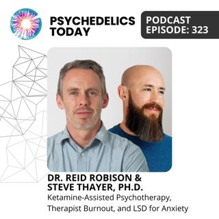 PT323 – Dr. Reid Robison & Steve Thayer, Ph.D. – Ketamine-Assisted Psychotherapy, Therapist Burnout, and LSD for Anxiety