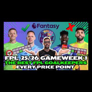 THE BEST FPL GOALKEEPERS 🤔| EVERY PRICE POINT! 🔥| Fantasy Premier League Tips 2025/26