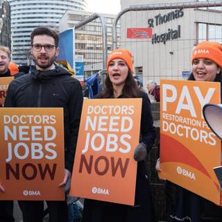 Doctors strike again amid flu crisis – The Latest