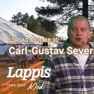 Kvällsmöte med Carl-Gustav Severin den 8 juli 2023