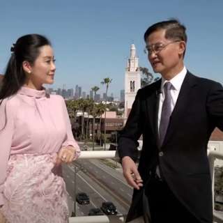 【文化艺术】台湾驻洛杉矶外交官朱文祥谈事事如意“绿建筑”