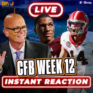 SVPod: CFB Week 12 REACTIONS! Oklahoma UPSETS Alabama, Georgia ROLLS + Texas A&M’s HUGE comeback