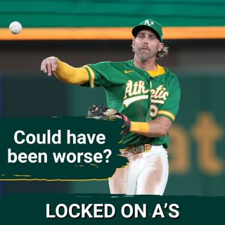 COULD HAVE BEEN WORSE: A's show resilience, salvaging one game from Guardians