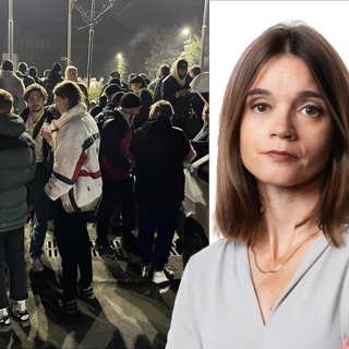 En tågresa på väg mot avgrunden: Johanna Melén, Stockholm