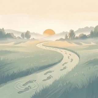 4121: Daily Morning Reset | 10-Minute 1000 Steps Guided Walking Meditation for Grounding and Focus