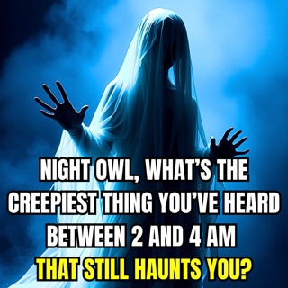 Night Owl, What’s the Creepiest Thing You’ve Heard Between 2 and 4 AM That Still Haunts You?