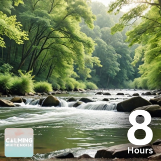 Soothing River Sounds for Sleep (8 Hours) | Relaxing Nature Ambience