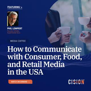 Episode 14 - How to Communicate with consumer, food and retail media in the USA