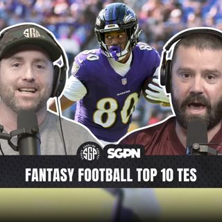 Fantasy Football Top 10 TEs | Sports Gambling Podcast (Ep. 2596)