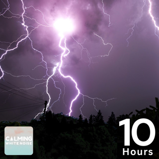 10 HOURS of Heavy Rain and Thunder Sounds for Sleep