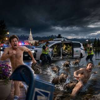 #0418 - Naked In Rexburg, Pooping In Waymos, And Getting Attacked By River Otters - 09/02/2026