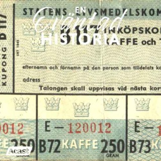 Kaffesurr och knorrhane under beredskapsåren (repris)