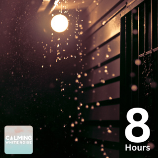 Midnight Rain Ambience (8 Hours) | Swift Rainstorm for Deep Sleep and Relaxation