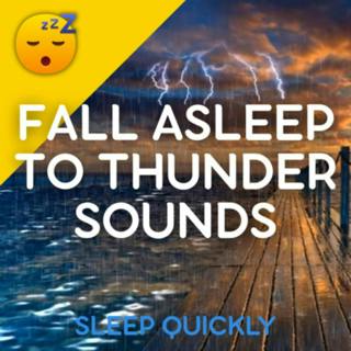 😴⛈️ Stop THINKING and FALL ASLEEP to THUNDER Sounds