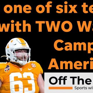 Cooper Mays, James Pearce Walter Camp All-Americans: How many Vols will end season on list?