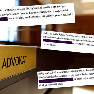 De kritiserade advokaterna