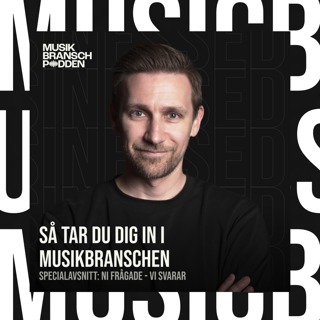 285. Hur tar man sig in i musikbranschen? Specialavsnitt med Andreas Andersson - Grundare & VD, DMG