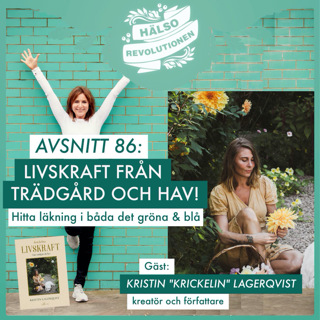 AVSNITT 86: LIVSKRAFT FRÅN TRÄDGÅRD OCH HAV – Krickelins bästa tips för läkning