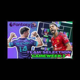 MY FPL TEAM SELECTION GAMEWEEK 3💪🔥| TOP 8MIL🌏| Fantasy Premier League Tips 2025/26