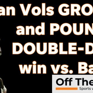 Can Vols beat Alabama by just running the ball?
