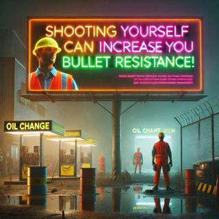 Shooting Yourself Can Increase Your Bullet Resistance | SCP-2076