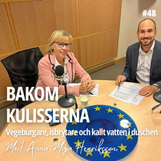 Vegeburgare, isbrytare och kallt vatten i duschen - Bakom kulisserna med Anna-Maja Henriksson #48