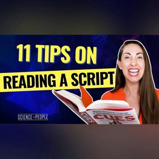 Read a script without sounding like a robot