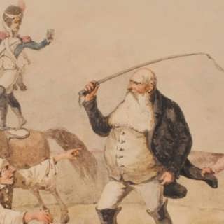 Dresserade kanariefåglar roade 1800-talet