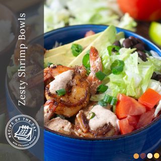Zesty Shrimp Bowls