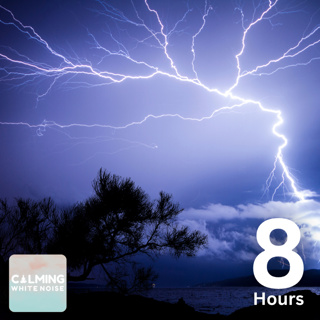 Thunder and Lightning Storm (8 Hours) | Relaxing Sleep Soundscape