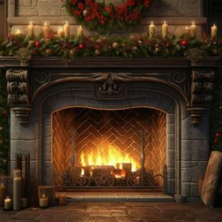 😴🔥🎵 Comforting CRACKLING and Soothing MUSIC for a Restful SLEEP
