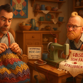 E.13 - Mannedagen, Konkurranse, Hva er å være mann for Stian og Mats? Potetkanon!! Sceneskrekk... MATS NEKTER Å VISE ET KLIPP!! Komfort vs Drømmeliv.