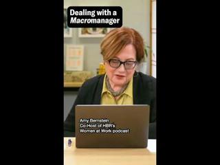 Dealing with a Macromanager 