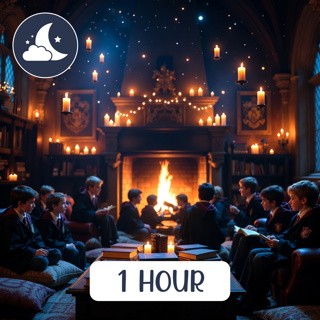 Harry Potter Gryffindor Common Room Ambience - 1 Hour Harry ASMR