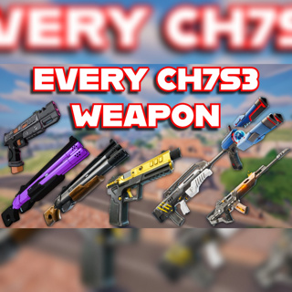 Re-Ranking EVERY *NEW* WEAPON In FORTNITE CH7S3 From WORST To BEST