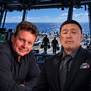 786. Navy veteran Jimmy Hernandez III and filmmaker David Beaty