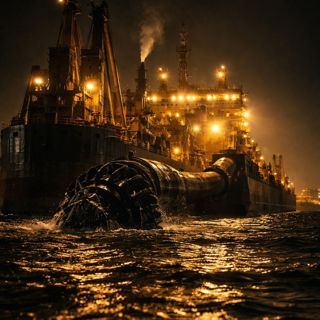 The Suez Canal-Dredge Disturbance
