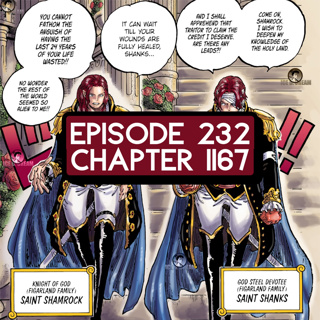Episode 232: ONE PIECE Chapter 1167 Review