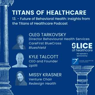 #13 - Future of Behavioral Health: Insights from the Titans of Healthcare Podcast