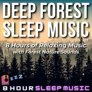 🌲 Deep Forest Sleep Music | 8 Hours of Relaxing Music & Forest Nature Sounds | Fall Asleep Under the Night Forest Sky 😴